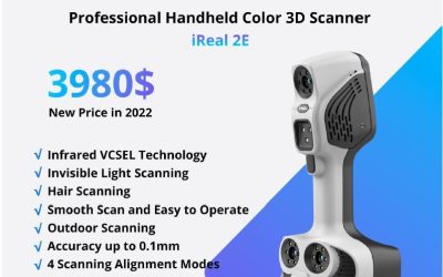 Ireal 2E Handheld Color 3d Scanner
