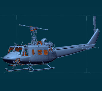 Bell Helicopter Scan Data Set